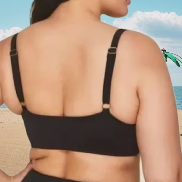 Andie Swim The Belmar Top Black Small - Picture 2 of 8